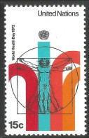 917 United Nations Unies Leonard Vinci Leonardo MNH ** Neuf SC (UNN-60) - Other & Unclassified