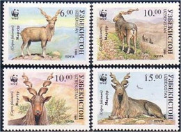 918 Uzbekistan Goats Chevres MNH ** Neuf SC (UZB-3b) - Andere & Zonder Classificatie