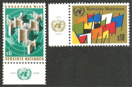 917 United Nations Unies UN ONU Flag Drapeau MNH ** Neuf SC (UNN-55) - Postzegels