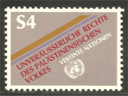 917 United Nations Unies Droits Palestiniens Palestinians Rights MNH ** Neuf SC (UNN-47) - Otros & Sin Clasificación