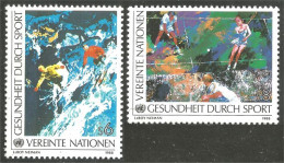 917 United Nations Unies Tennis Ski Sport MNH ** Neuf SC (UNN-30) - Other & Unclassified