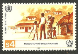 917 United Nations Unies Shelter Abri Family Homes Maison Famille MNH ** Neuf SC (UNN-25) - Altri & Non Classificati