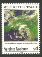 917 United Nations Unies Weather Wetter Météorologie MNH ** Neuf SC (UNN-16a) - Climate & Meteorology
