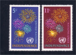 917 Nations-Unies NY Fireworks Feu D'artifice MNH ** Neuf SC (UNN-5a) - UNO