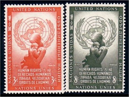 917 Nations-Unies NY Droits Homme Human Rights MH * Neuf (UNN-1b) - VN