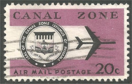 916 Canal Zone 1965 Avion Jet Airplane Aero (UCZ-30) - Zona Del Canale / Canal Zone