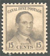 916 Canal Zone 1932 Jackson Smith No Gum Sans Gomme (UCZ-10) - Kanalzone