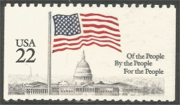 914 USA Drapeau Flag Over Capitol Dome MNH ** Neuf SC (USA-2116b) - Francobolli