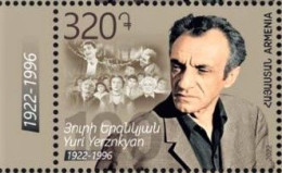 Armenia 2022 "100th Anniversary Of Yuri Yerznkyan" 1v Quality:100% - Arménie