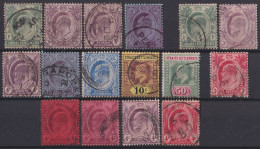 F-EX41430 STRAITS SETTLEMENTS MALAYA MALAYSIA STAMPS LOT.  - Straits Settlements