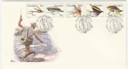 1981 Transkei Fishing Flies Crafted In Transkei FDC 1.21 Starting Tan Nymph - Transkei