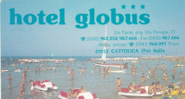 Calendarietto - Hotel Globus - Cattolica - Anno 1993 - Petit Format : 1991-00