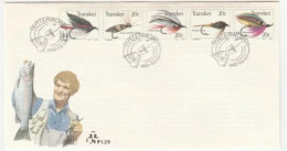 1983 Transkei Fishing Flies Crafted In Transkei FDC 1.29 - Transkei