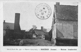 Rosieres Maison Bombardee - Rosieres En Santerre