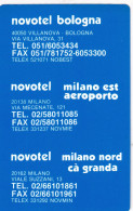 Calendarietto - Novotel - Bologna - Milano - Anno 1993 - Petit Format : 1991-00