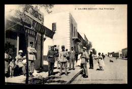 ALGERIE - SAHARA - COLOMB-BECHAR - RUE PRINCIPALE - Bechar (Colomb Béchar)