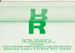 Calendarietto - Rotagrafia - Beinasco - Torino - Anno 1993 - Petit Format : 1991-00