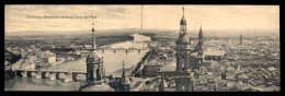 ESPAGNE - ZARAGOZA - PANORAMA DESDE LA TORRE DEL PILAR - CARTE DOUBLE - Zaragoza