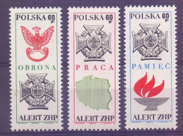 Poland 1969 Mi 1928-1930 Fi 1781-1783 MNH  (ZE4 PLD1928-1930) - Unused Stamps