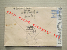 WW2 Serbia / Envelope With Content, POSTZENSUR VRHOVNA CENZURA ( 1943 ) ZENSURIERT 012 / N. - From Leskovac To Bor ... - Serbie