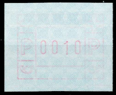 SCHWEIZ AUTOMATENMARKEN A3 Nr 3yawI 0010 Postfrisch X7E65A2 - Automatic Stamps