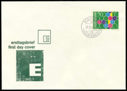 LIECHTENSTEIN 1960 Nr 398I BRIEF FDC X0894F6 - Storia Postale