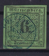 WÜRTTEMBERG 1851 - Canceled - Mi 3 - Andere & Zonder Classificatie