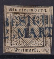 WÜRTTEMBERG 1851 - Canceled - Mi 1 - Other & Unclassified