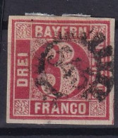 BAYERN 1862 - Canceled - Mi 9 - Autres & Non Classés