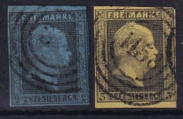 PREUSSEN 1850 - Canceled - Mi 3, 4 - Altri & Non Classificati