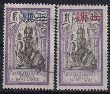 INDE 1922 - Canceled - YT 57, 58 - Used Stamps