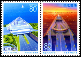 Chiba 1997 Tokyo-Wan Aqualine Unmounted Mint. - Unused Stamps