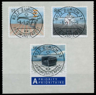 SCHWEIZ 2003 Nr 1861-1863 Zentrisch Gestempelt HB X64C302 - Used Stamps