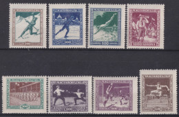 F-EX41492 HUNGARY MLH 1925 CHARITY ASSOCIATION WINTER SPORT SKI.  - Nuevos