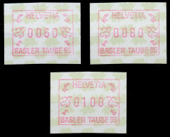 SCHWEIZ AUTOMATENMARKEN A6 Nr 6-0060-6-0100 Postfrisch X67943A - Automatic Stamps