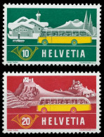 SCHWEIZ 1953 Nr 586-587 Postfrisch S2D4562 - Unused Stamps