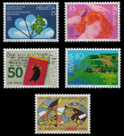 SCHWEIZ 1988 Nr 1364-1368 Postfrisch S2DA006 - Unused Stamps
