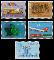 SCHWEIZ 1987 Nr 1335-1339 Postfrisch S2DA06E - Unused Stamps