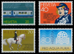 SCHWEIZ 1982 Nr 1232-1235 Postfrisch S2DA1B2 - Unused Stamps