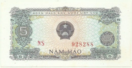 VIETNAM - 5 Hao - 1976 - P 79 - Unc. - Serie NS - VIET NAM - Viêt-Nam