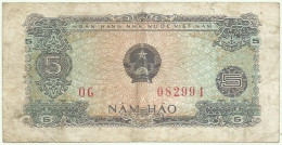 VIETNAM - 5 Hao - 1976 - P 79 - Serie OG - VIET NAM - Viêt-Nam