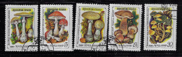 RUSSIA 1986 SCOTT #5454-5458  USED - Used Stamps