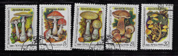 RUSSIA 1986 SCOTT #5454-5458  USED - Oblitérés