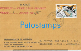 226285 AUSTRALIA COVER STAMPS ANTARCTIC TERRITORY CANCEL CIRCULATED TO MELBOURNE NO POSTCARD - Autres & Non Classés