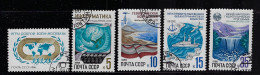 RUSSIA 1986 SCOTT #5473-5477.  USED - Usados