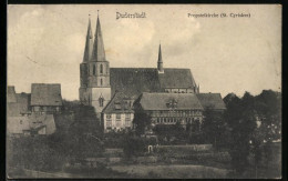 AK Duderstadt, Propsteikirche St. Cyriakus  - Duderstadt