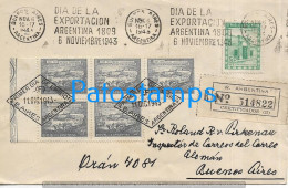 226308 ARGENTINA BUENOS AIRES COVER CANCEL YEAR 1943 REGISTERED NO POSTCARD - Otros & Sin Clasificación