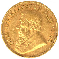Afrique Du Sud-1 Pound Kruger 1896 - Afrique Du Sud