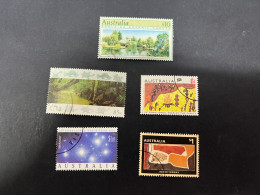 3-4-2024 (stamp) Used  Australia Stamp - 5 High Values Stamps - Autres & Non Classés