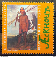 C 2499 Brazil Stamp Ethnography Painting Art Ackhout Indian Netherlands 2002 - Neufs